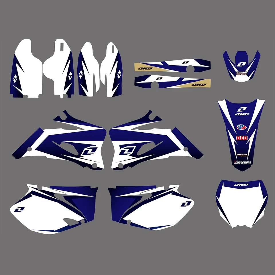 Graphics Kits Swingarm Fork Decals For Yamaha YZ250F YZ450F 2006 2007 2008 2009 - Image 1 of 1