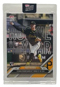 Paul Skenes ROY 2024 Topps Now OS-2 ROOKIE OF THE YEAR (RC) - Picture 1 of 3