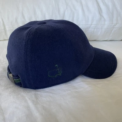 Бейсбольная кепка Masters Clubhouse Collection темно-синяя кашемировая сделано в Италии Adj. Размер - Изображение 1 из 4