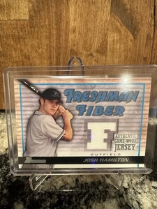 2002 Bowman Josh Hamilton Freshman Fiber - Picture 1 of 2