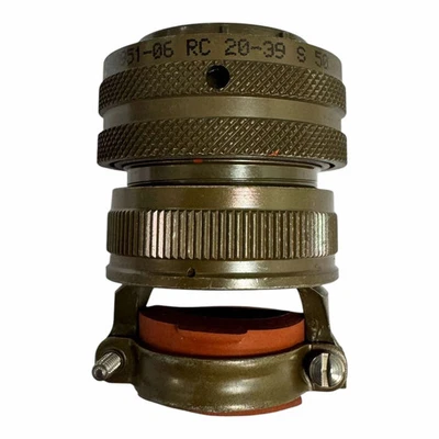 951-06 RC 20-39 S 50 Compagnie Deutsch Circular Mil Spec Connector - Image 1 of 3