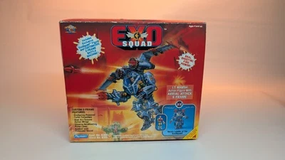 Playmates Exo Squad JT Marsh 1993 ataque aéreo marco electrónico en caja abierta completo  Foto 1 de 4