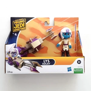 Disney Star Wars Young Jedi Adventures Lys Solay & Speeder Bike Fahrzeug Set - Bild 1 von 8