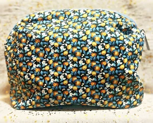 Liberty London ~ Medium Wash/Make-up Reißverschlusstasche in Tana Lawn Orchard Print ~ Neu ~ - Bild 1 von 2