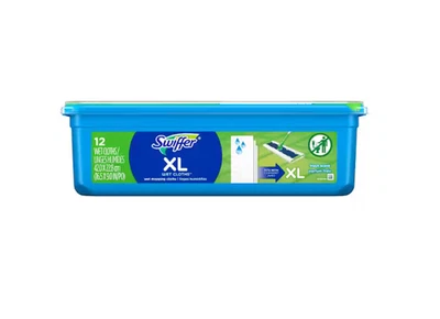 Recambios de paño para fregar húmedo Sweeper XL, aroma para ventana abierta (paquete de 12) Foto 1 de 2