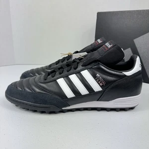 Adidas Mundial Team Leder Herren Rasen Fußballschuhe schwarz 019228 mehrere Größen - Bild 1 von 9