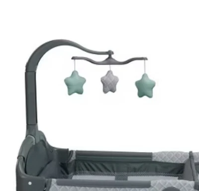 Graco Pack n Playard PlayManor Replacement Mobile With Stars Clip On - Image 1 of 4