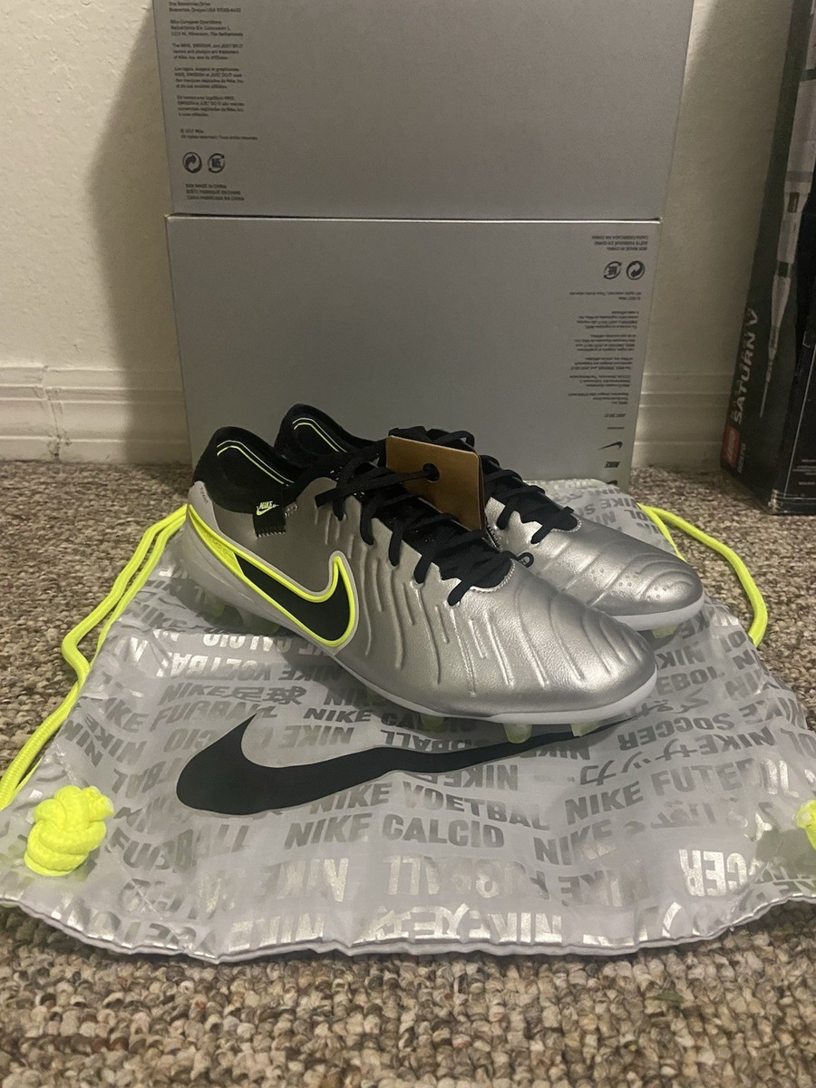 Nike Tiempo Legend 7 Elite FG Black Metallic Silver for Sale Nike Tiempo Legend 7 Elite FG Black Metallic Silver for Sale