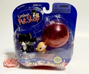 Littlest Pet Shop Haustierpaare: #54 Hamster & #55 Katze Langhaar - Bild 1 von 5