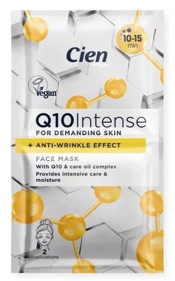 Cien Q10 Firming Face Mask – 2 Treatments – VEGAN– Made in Germany - Image 1 of 3