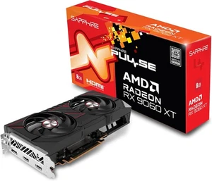 SAPPHIRE VGA RADEON RX 9060 XT, PULSE AMD RADEON RX 9060 XT GAMING OC, 8GB DUAL - Foto 1 di 1