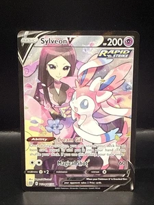 Pokémon Sylveon V Arte Completo TG14/TG30 Entrenador Galería Estrellas Brillantes - Imagen 1 de 5