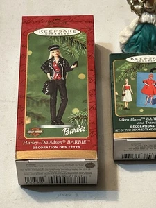 5 adornos navideños Hallmark Keepsake Barbie Collector's Series 2000’s 3 sin caja - Imagen 1 de 4