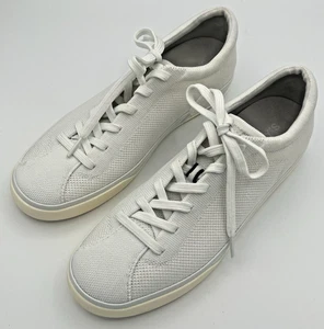 Zapatillas deportivas Rothy’s The con cordones para mujer talla 9,5 blancas brillantes 038 nuevas - Imagen 1 de 6