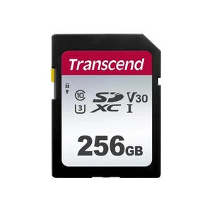 Transcend SD Card 256GB UHS-I U3 V30 Class10 (Maximum Transfer Speed 100MB/s) - Picture 1 of 7