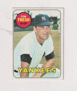 1969 Topps # 212 Tom Tresh, EX-NMT!  Spedizione gratuita! - Foto 1 di 2