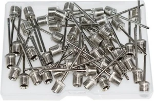 Ball Pump Needles 40pcs, Air for Basketball Inflating, silver - Picture 1 of 7