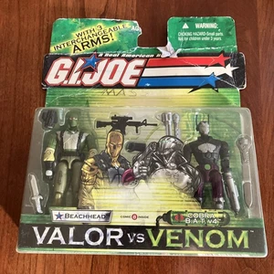GI Joe Valor vs Venom Beachhead & Cobra B.A.T. V4 2 Stück Hasbro NEU - Bild 1 von 2