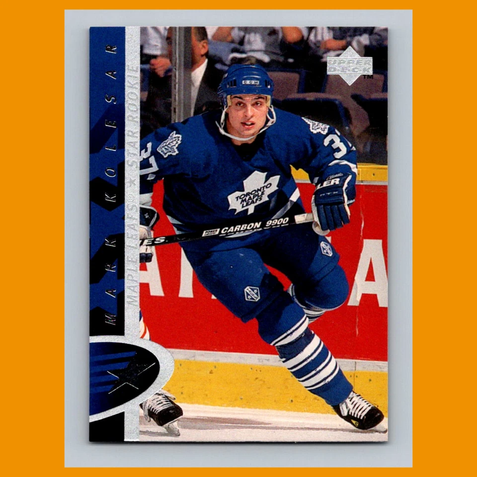 Mark Kolesar #190 1996 Upper Deck Toronto Maple Leafs Hockey Card NHL NM - Image 1 of 3