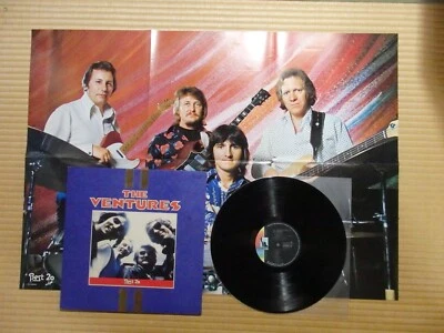 The Ventures ‎– The Ventures Best 20 LLP-20009 Only Japan press Booklet Poster - Image 1 of 4