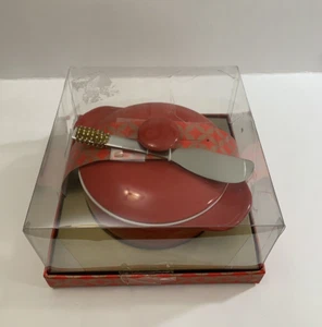 Juego de esparcidores de queso Red Brie diseños de ojos salvajes 3 piezas - Imagen 1 de 7