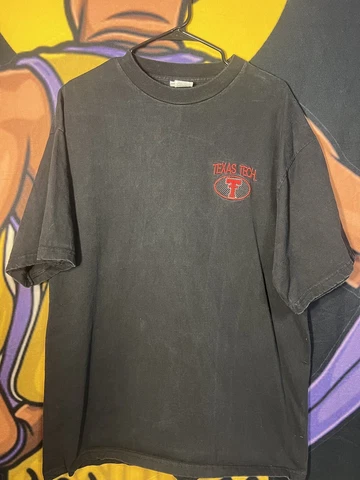 Texas Tech Team Edition Apparel Men’s Black T- Size XL Preowned Cover
