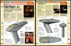 Pistol Phaser: 2271 - Weapons - Star Trek Fact File Page - Picture 1 of 1