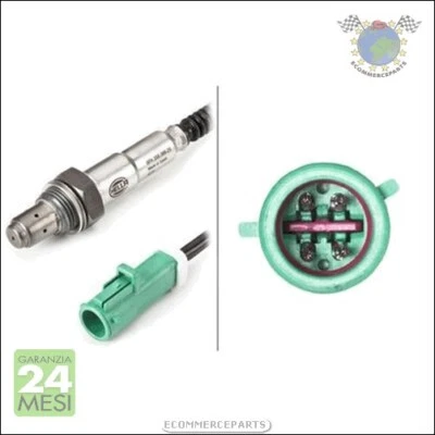 Sonda Lambda Hella per FORD TRANSIT TOURNEO MONDEO GALAXY FUSION FIESTA COUGAR P - Immagine 1 di 3