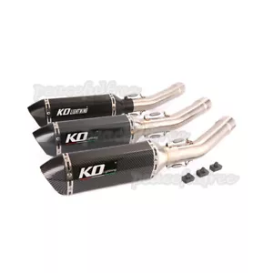 Silenciador tubo de escape de eslabón medio para Susuki GSF650 GSX650F 2007-2016 - Imagen 1 de 12