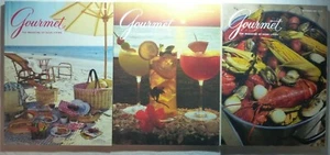 lot of 3 Gourmet The Magazine of Good Living lifestyle July Aug Sept 1989 - Picture 1 of 5