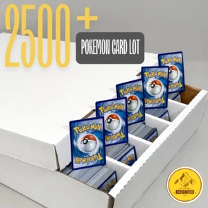 Pokémon Card Bulk Lot of 2500+ | Commons, Uncommons and Rares with No Energies! - Picture 1 of 3