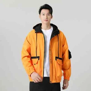 Spring Autumn Coat Men's Jacket Baseball Trend Handsome First Senior High School - Imagen 1 de 19