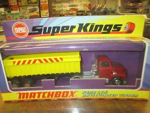 MATCHBOX SUPER KINGS K-18 FORD LTS ARTICULATED TIPPER- EXCELLENT in original BOX - Picture 1 of 3