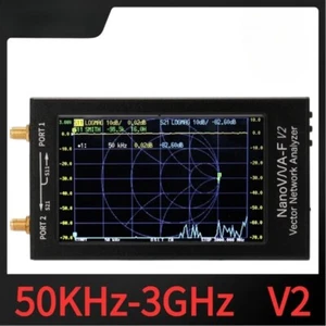 New 50KHz-3GHz Vector Network Analyzer 4.3" Touchscreen 5000mAh Antenna Analyzer - Bild 1 von 18