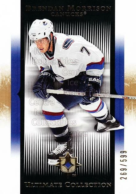2005-06 UD Ultimate Collection #87 Brendan Morrison - Image 1 of 1