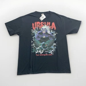 NWT Ursula Poor Unfortunate Souls T-shirt Adult L Villain Little Mermaid Disney - Picture 1 of 8