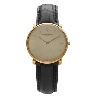 Vacheron Constantin 6338 Ultra Thin 18k Yellow Gold Manual Wind Wrist Watch - Image 1 of 4