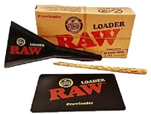 Raw Cone Loader Funnel Filler Pusher Plastic - King Size / 1 1/4" + Lean Loader - Picture 1 of 3