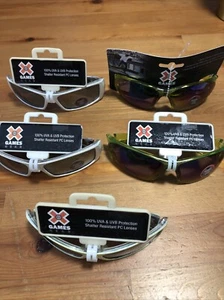 5 PAIR X Games Gear Style Science Sunglasses Kids 100% UV Protection Sport - Picture 1 of 5