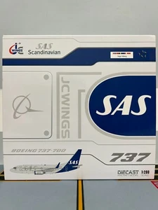 JC Wings 1:200 SAS Scandinavian Boeing B737-700 SE-RJX XX20107 Vagn Viking - Picture 1 of 23