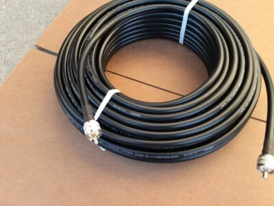 LOTE de cables coaxiales de antena de radioaficionado Times Microwave LMR-400 PL-259 a PL-259 Foto 1 de 3