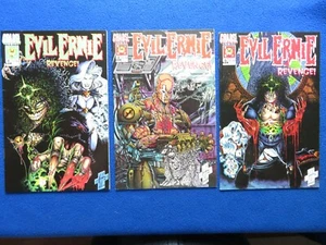 Comics de 1994 de Evil Ernie Revenge #1, 3, 4 Chaos - Imagen 1 de 1