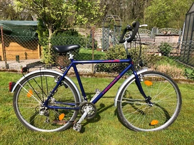 Herren Fahrrad 28 Zoll Prophete 21-Gang Trekking Alloy 7005 REC Shimano Grünert - Bild 1 von 4