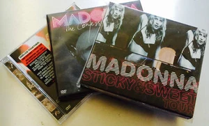 MADONNA RARE CD & DVD LOT 6x DISC Secret / The Confessions / Sticky & Sweet Tour - Imagen 1 de 1