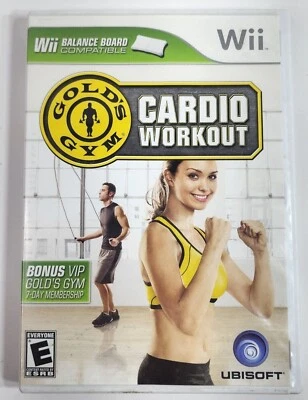 Gold's Gym Cardio Workout (Nintendo Wii, 2009) - No Manual - Image 1 of 3