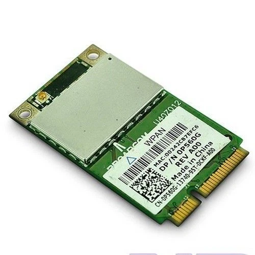  DELL 0P560G WPAN BLUETOOTH CARD MINI-PCI-E P560G OP560G BCM92046MPCIE BCM92046 - Image 1 of 1