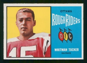 WHITMAN TUCKER 1964 TOPPS CFL 64 Nº 56 Como nuevo+ 75627 - Imagen 1 de 2