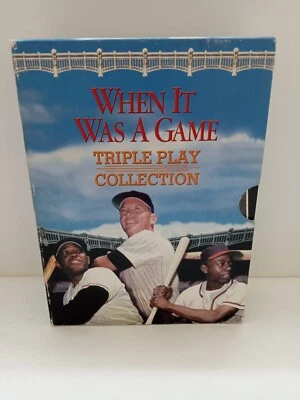 When It Was a Game DVD 2001 HBO 3-Disc Set Home/Player Movie Footage Good  - Image 1 of 4