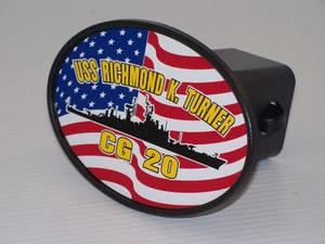 USS RICHMOND K TURNER CG 20 Hitch Cover Military USN U S Navy - Picture 1 of 4