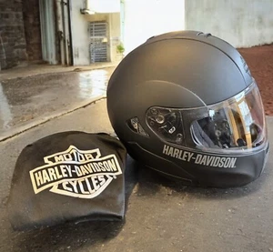  Harley Davidson HD-H05 Matte Black Modular Motorcycle Helmet XS Preowned - Bild 1 von 12